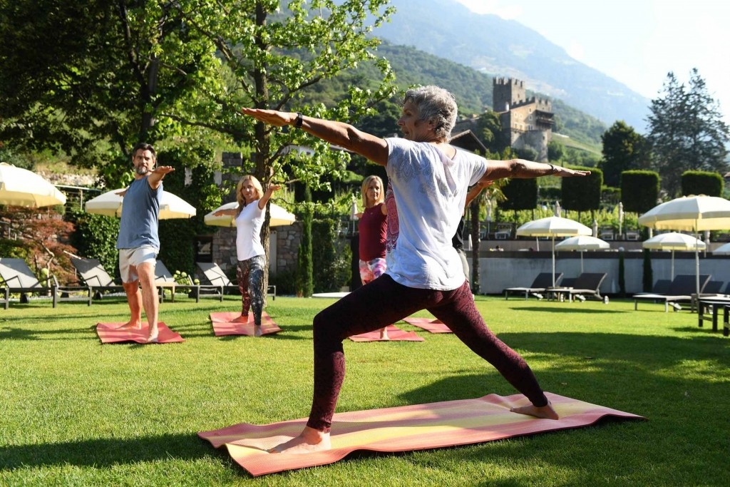 Yoga-Technik erlernen im Lindenhof
