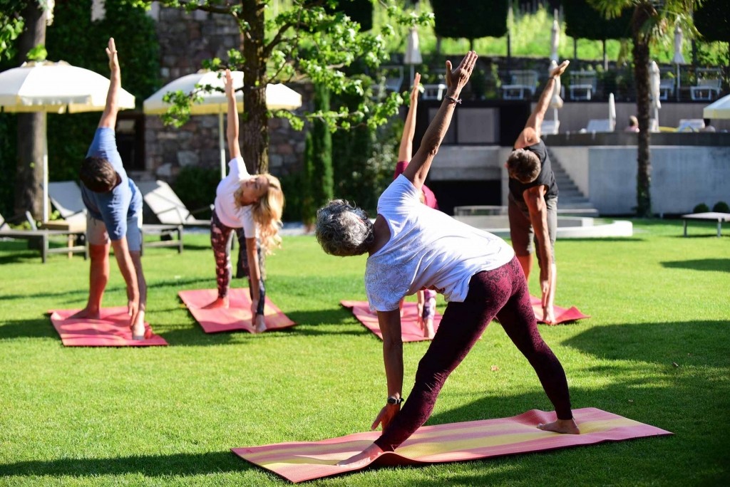 Yoga-Kurs im Urlaub im Lindenhof