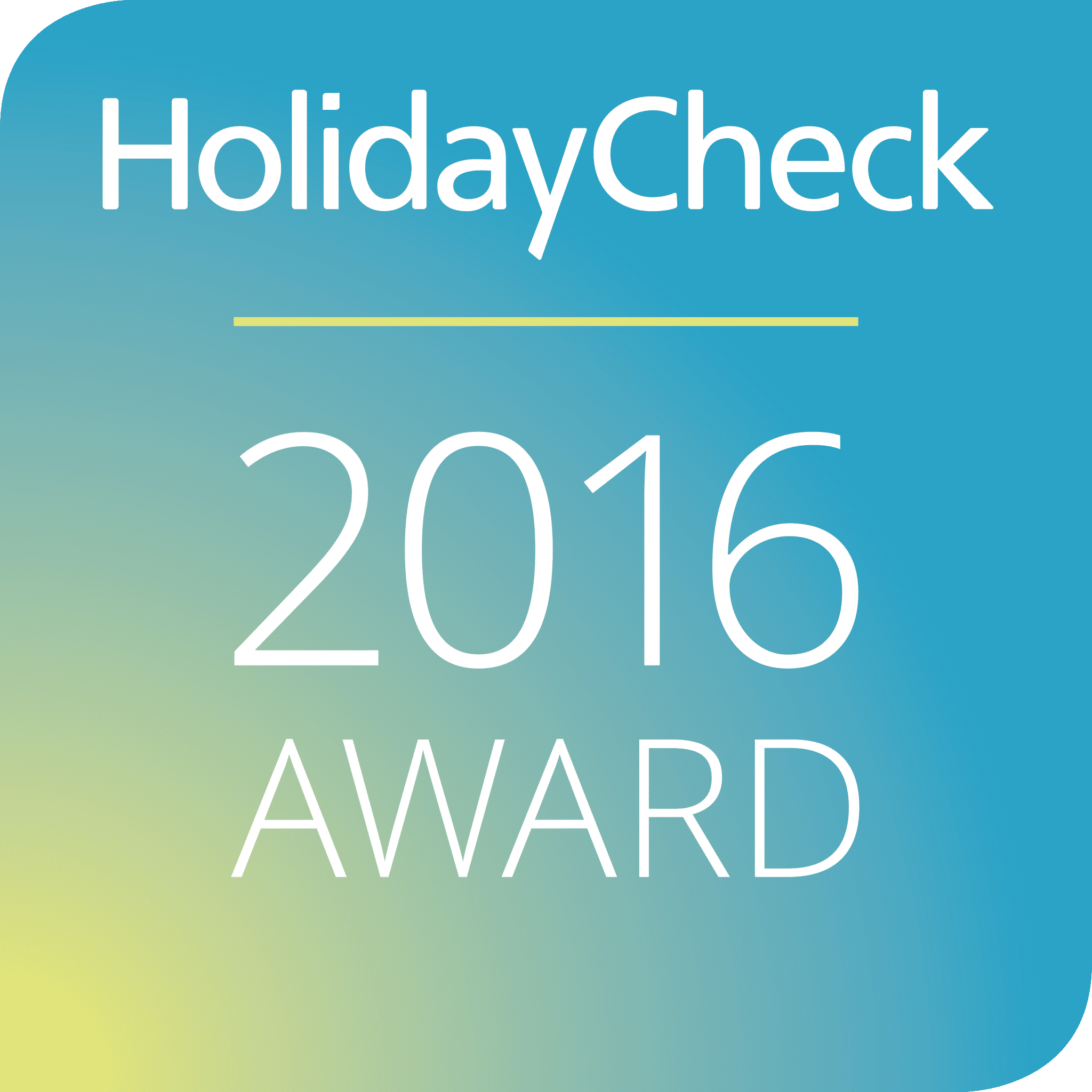 HolidayCheck Award 2016