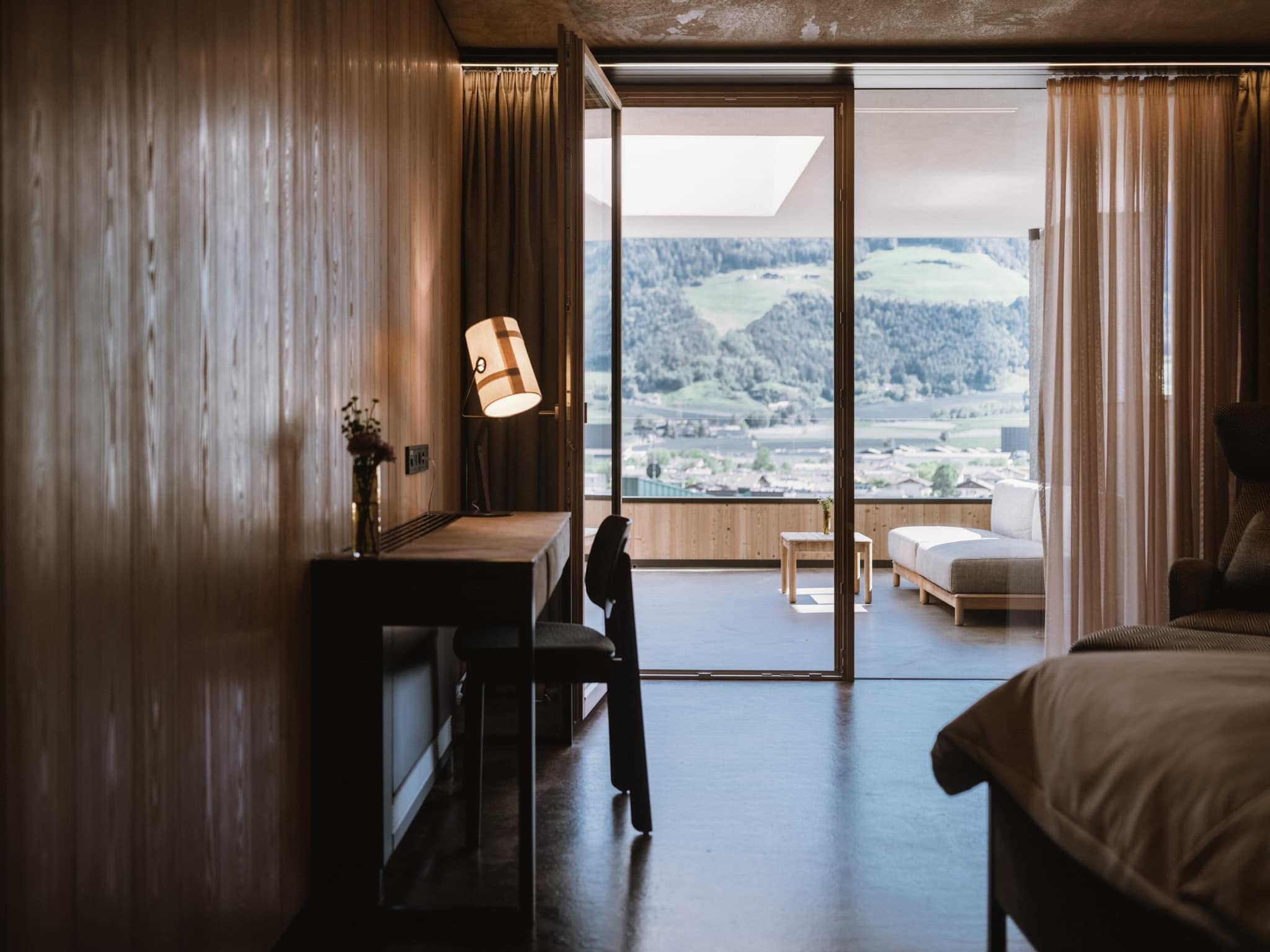 Zimmer mit Blick auf die Berge